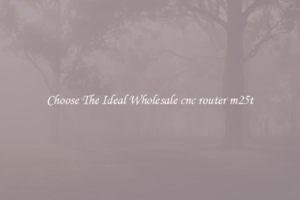 Choose The Ideal Wholesale cnc router m25t