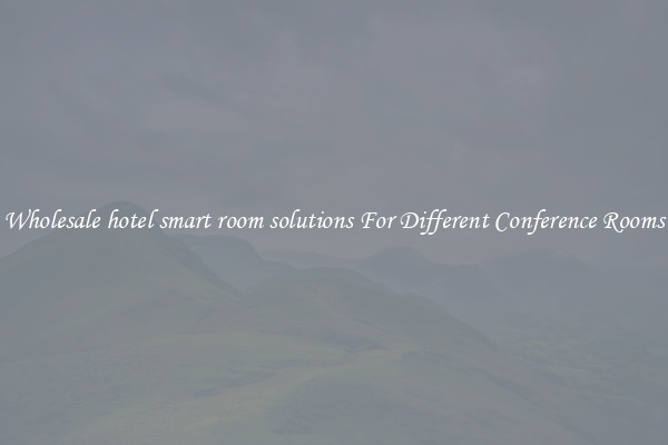 Wholesale hotel smart room solutions For Different Conference Rooms