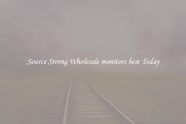 Source Strong Wholesale monitors best Today