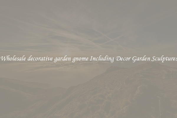Wholesale decorative garden gnome Including Decor Garden Sculptures